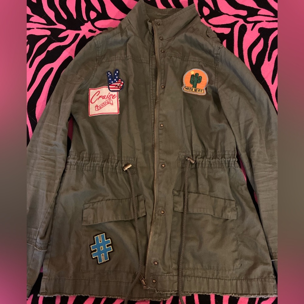 Women’s Green Utility Jacket